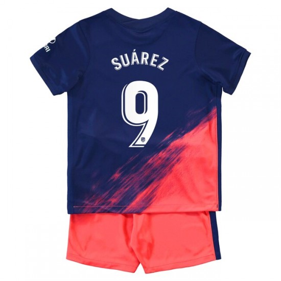 Camisola Atlético Madrid Luis Suárez 9 Criança Equipamento Segundo 2021-2022 Manga Curta